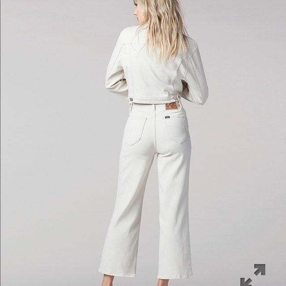 Lee women’s cropped wide leg jean - Picture 2 of 9